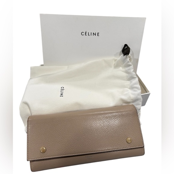 Celine Leather Long Wallet - Full Inclusion - Picture 1 of 12